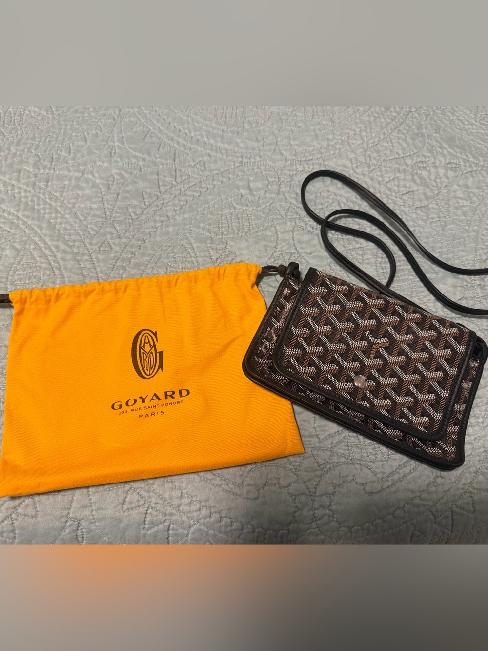 Goyard Goyardine Plumet Pouch wallet
